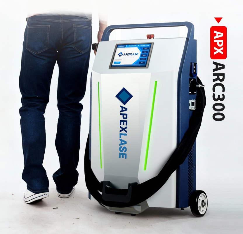 ApexLase ARC300 pulsed laser cleaning system