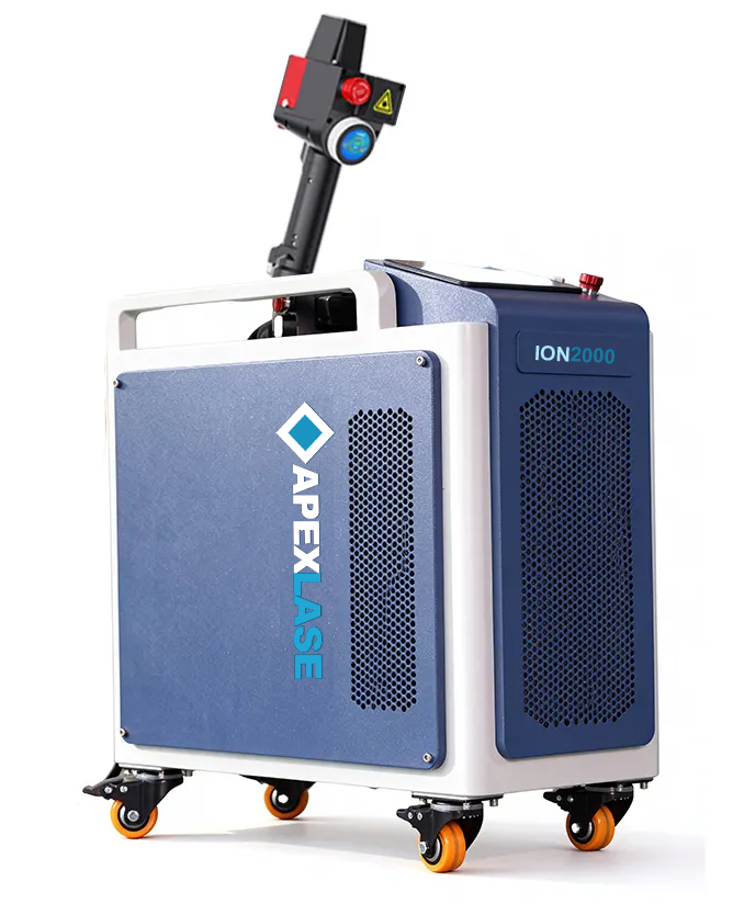 ApexLase ION series continuous wave laser cleaning system